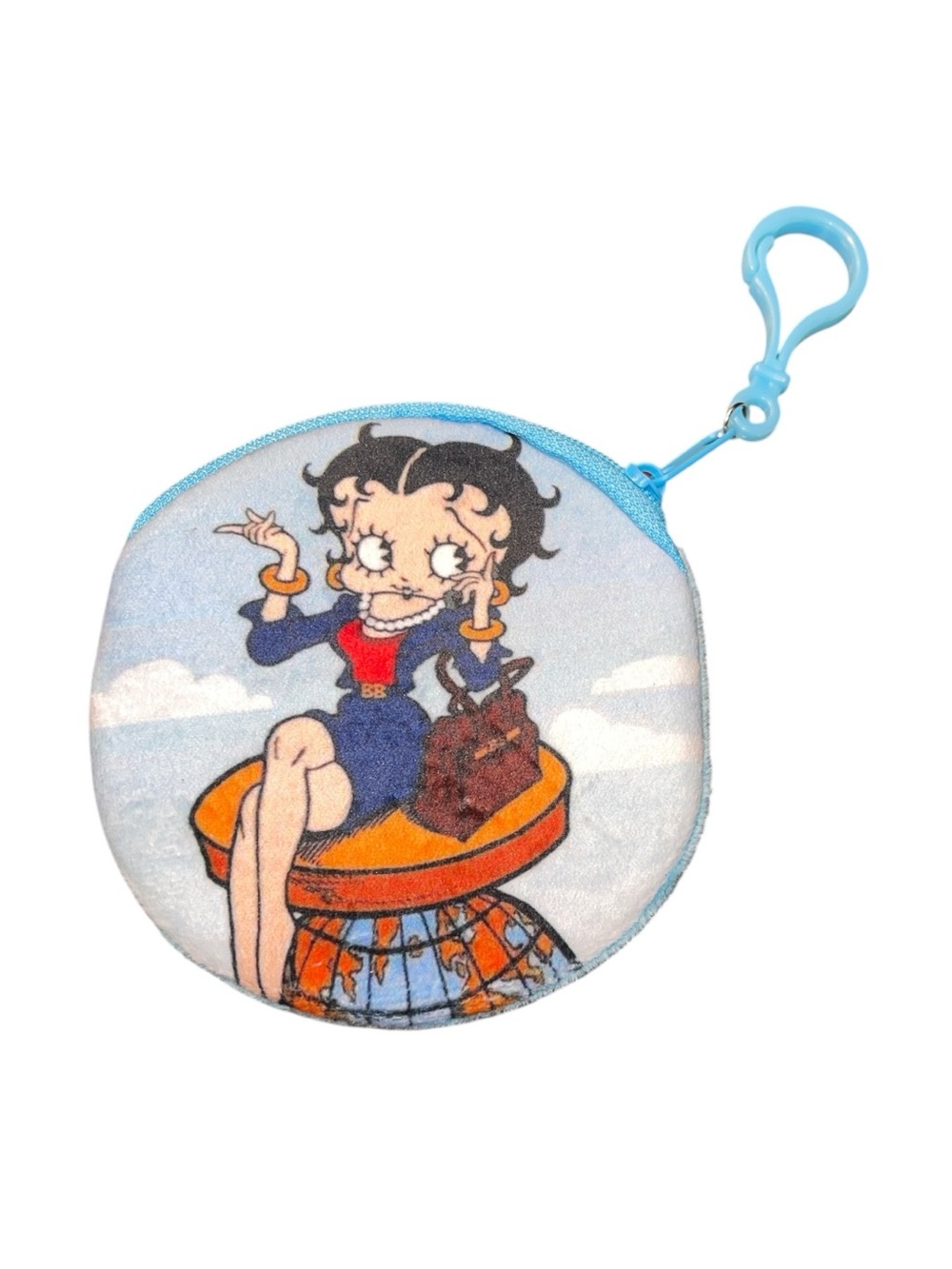 BETTY BOOP PLUSH COIN PURSE BAG CHARM
